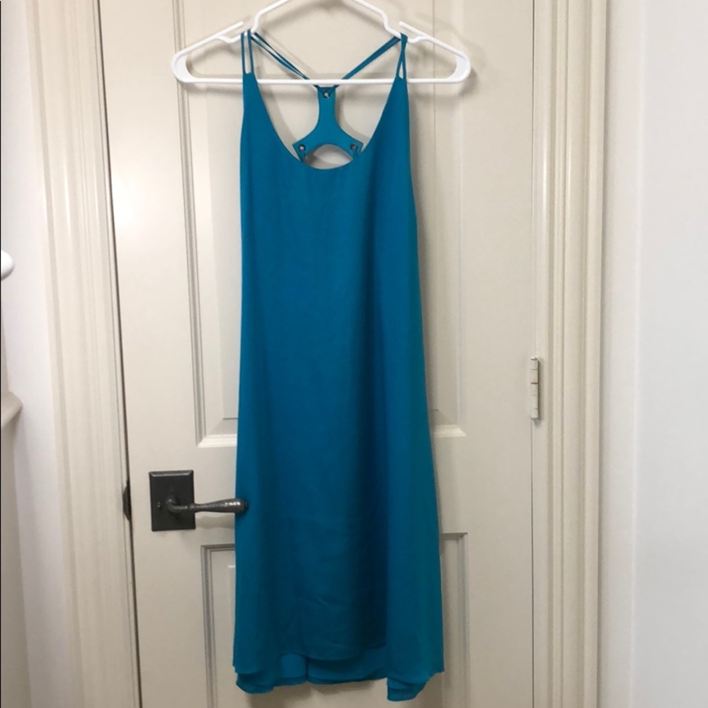 Alice + Olivia Aqua Blue Dress Size Medium